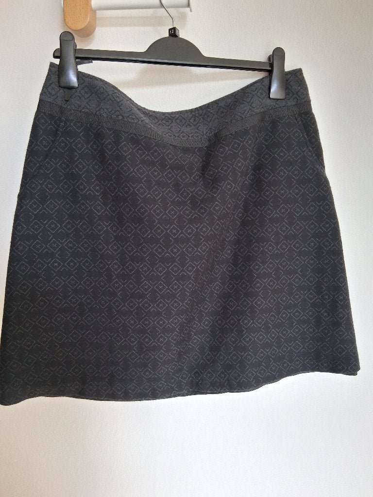 Grijze korte rok in A-lijn van Jacqueline Riu, maat 44, Kleding | Dames, Ophalen, Maat 42/44 (L), Jacqueline Riu, Grijs
