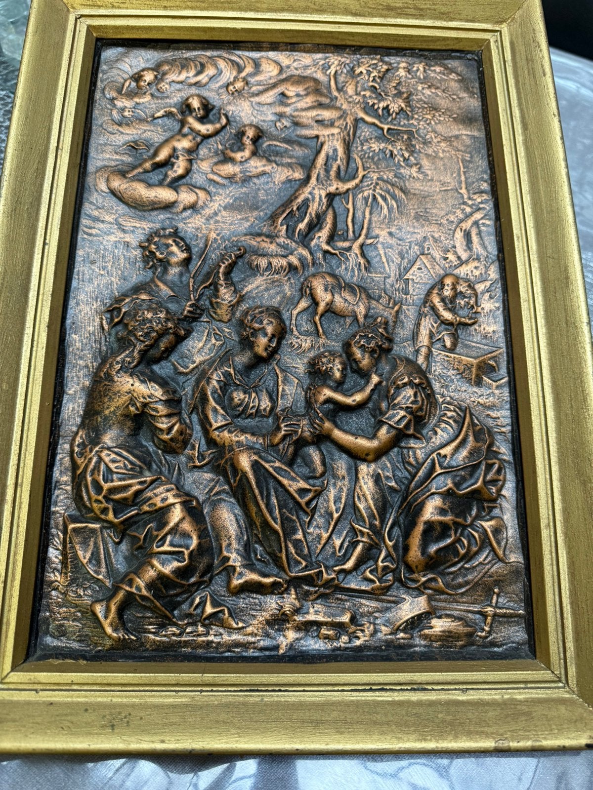 Koperen frame, Antiek en Kunst, Ophalen of Verzenden