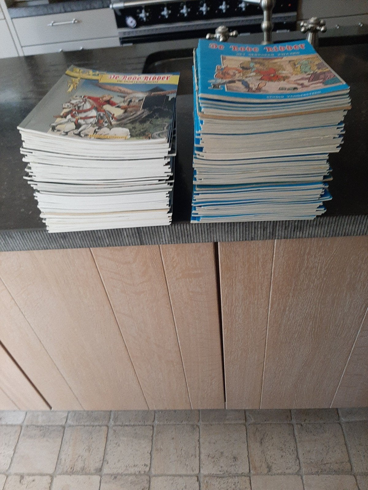 De Rode Ridder strips., Enlèvement