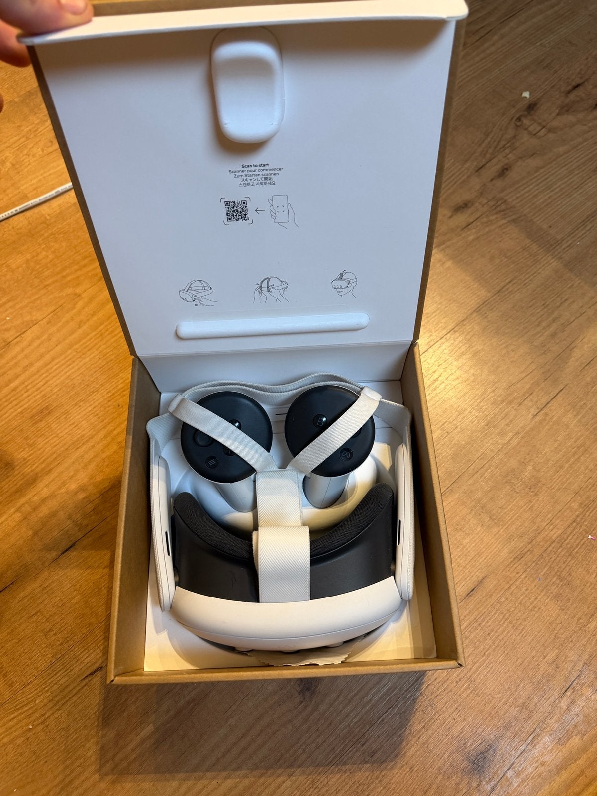 Meta quest 3 512GB 4k VR Bril / Elite Strap / opbergdoos, Games en Spelcomputers, Virtual Reality, Ophalen, Zo goed als nieuw