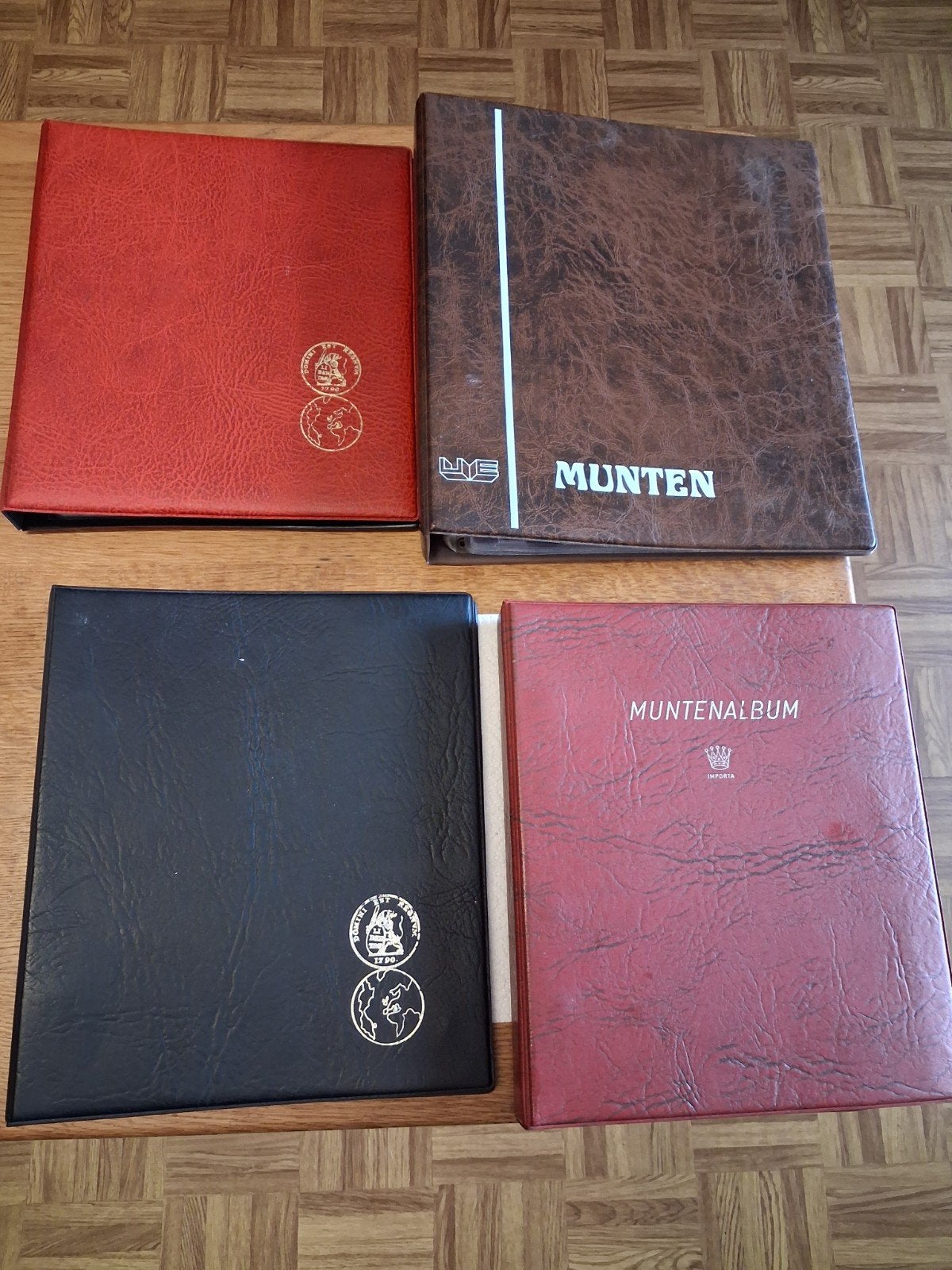 partij mappen voor munten, Ophalen of Verzenden