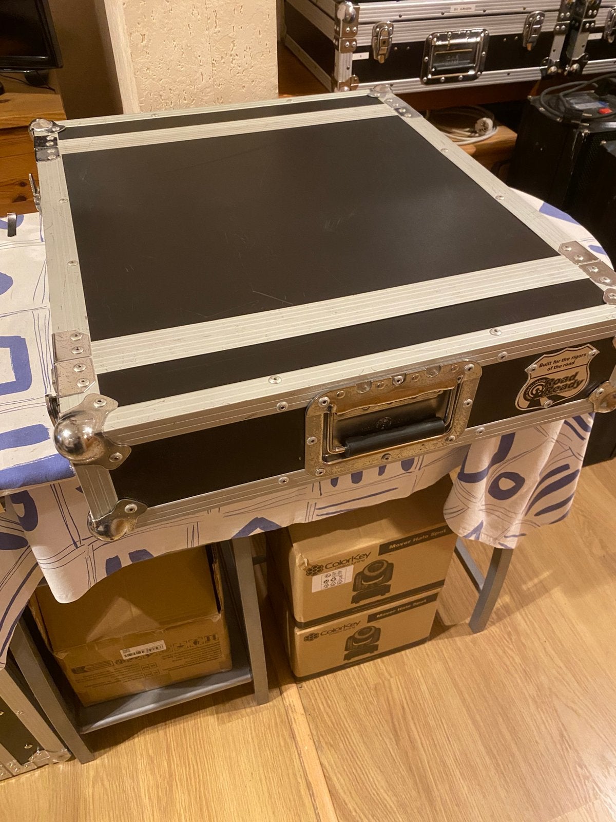 Flightcase Road Ready  2u 45 body depty, Muziek en Instrumenten, Ophalen, Zo goed als nieuw, Flightcase