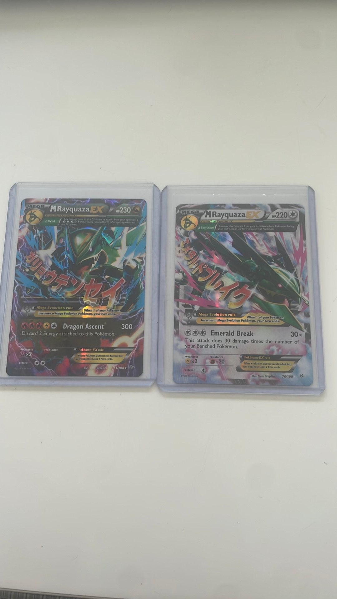 MRayquaza EX, Enlèvement ou Envoi, Neuf, Cartes en vrac, Foil
