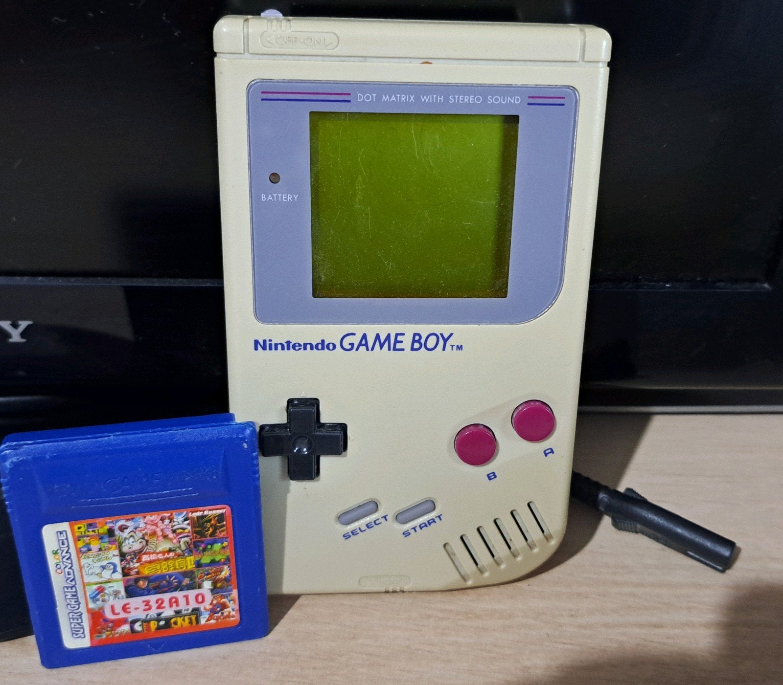Nintendo gameboy 1 ere génération avec une cartouche 32 jeux, Consoles de jeu & Jeux vidéo, Enlèvement ou Envoi, Utilisé