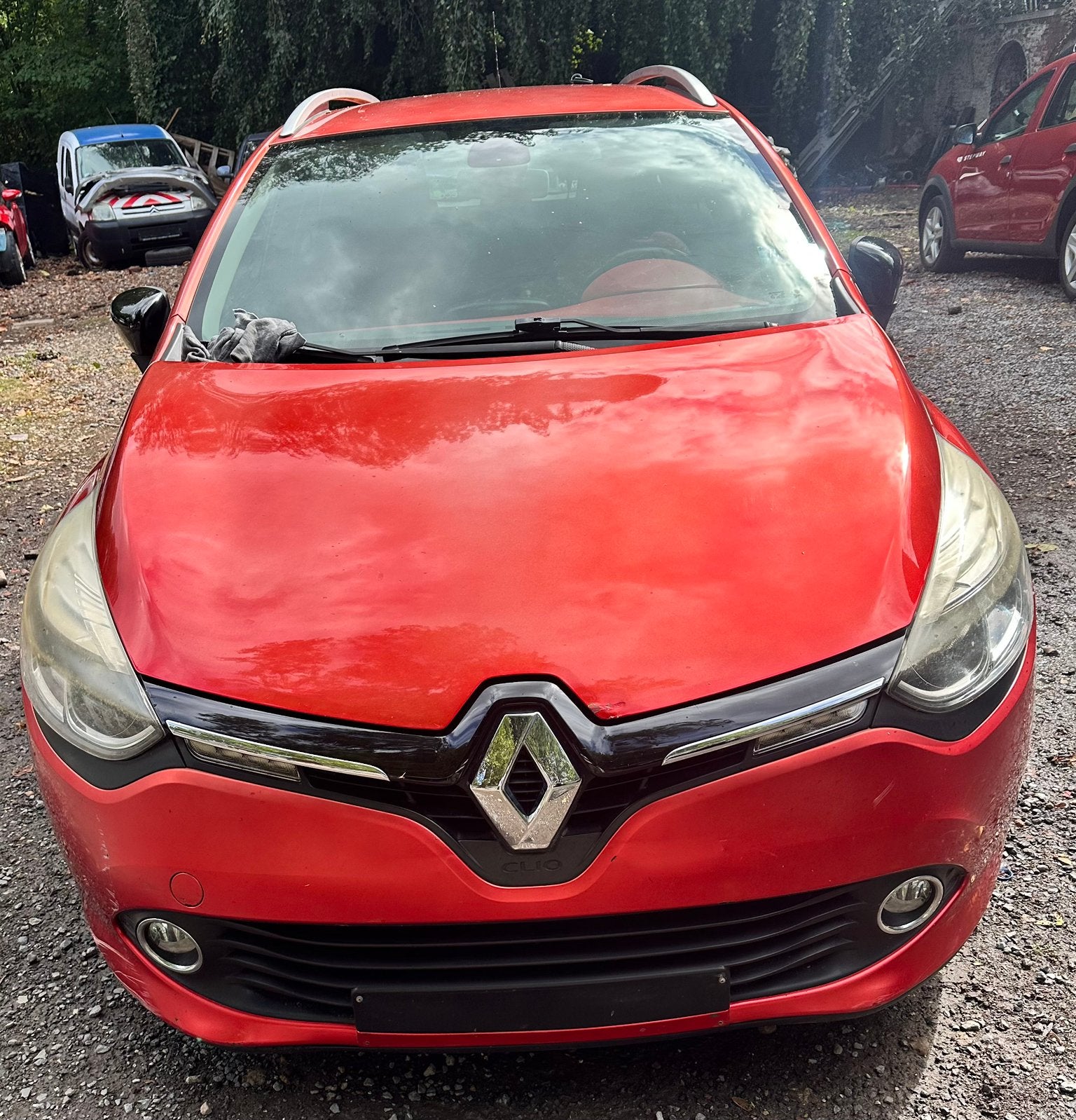 Renault clio essence, Zwart, 5 deurs, Particulier, Rood