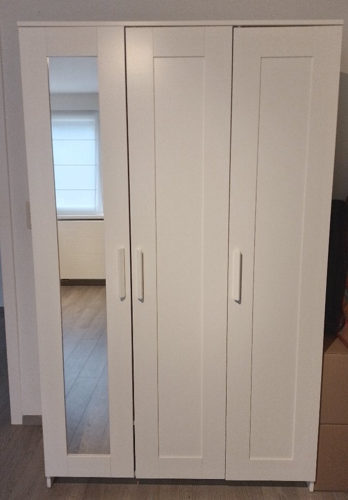 Brimnes kleerkast Ikea, Huis en Inrichting, Ophalen, Gebruikt, Met deur(en)