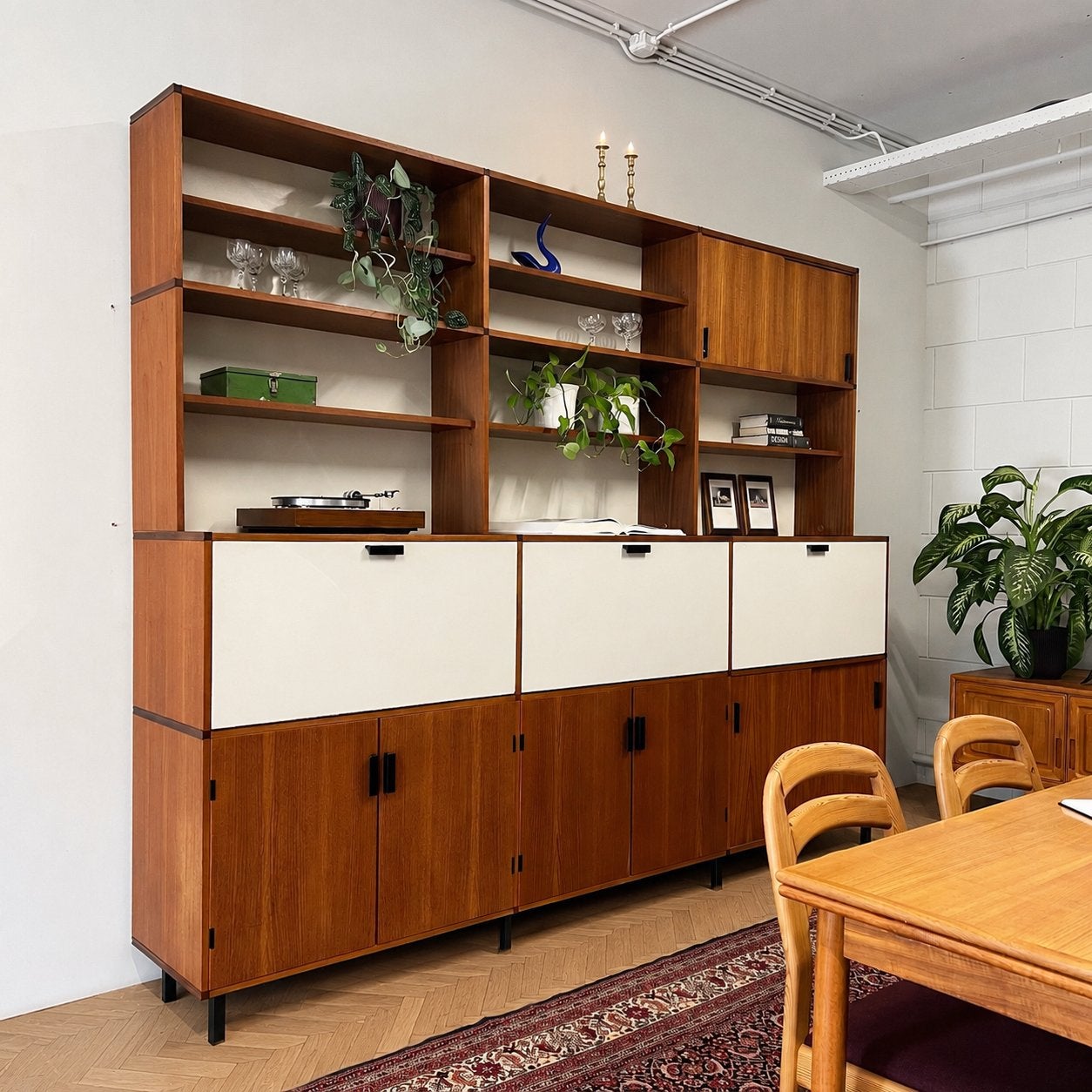 Vintage XL wandmeubel •PASTOE•, Maison & Meubles, Enlèvement ou Envoi, Utilisé