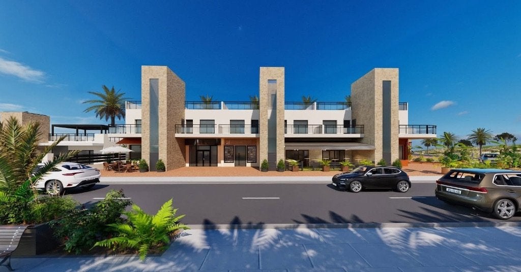 bungalow neuf  a vendre en espagne pas cher, Village, Puerto de Mazarron Murcia, 2 pièces, Appartement