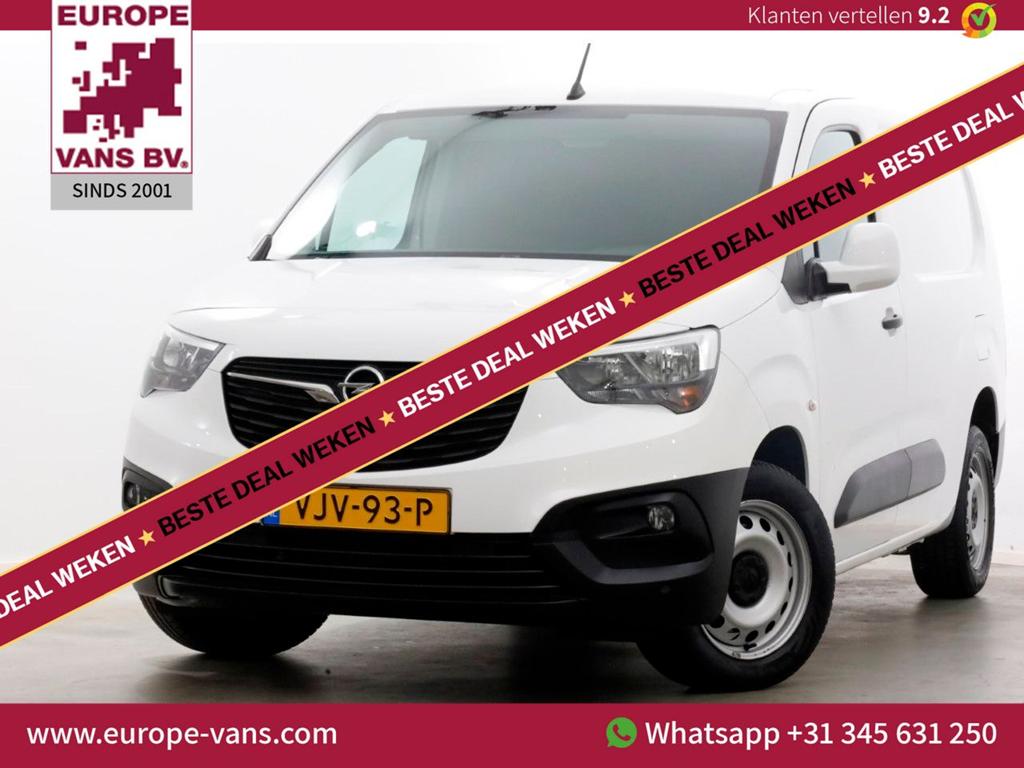 Opel Combo 1.5D 102pk L2H1 Edition Airco/Cruise Control 03-2, Auto's, 149 g/km, Wit, Bedrijf, Onderhoudsboekje