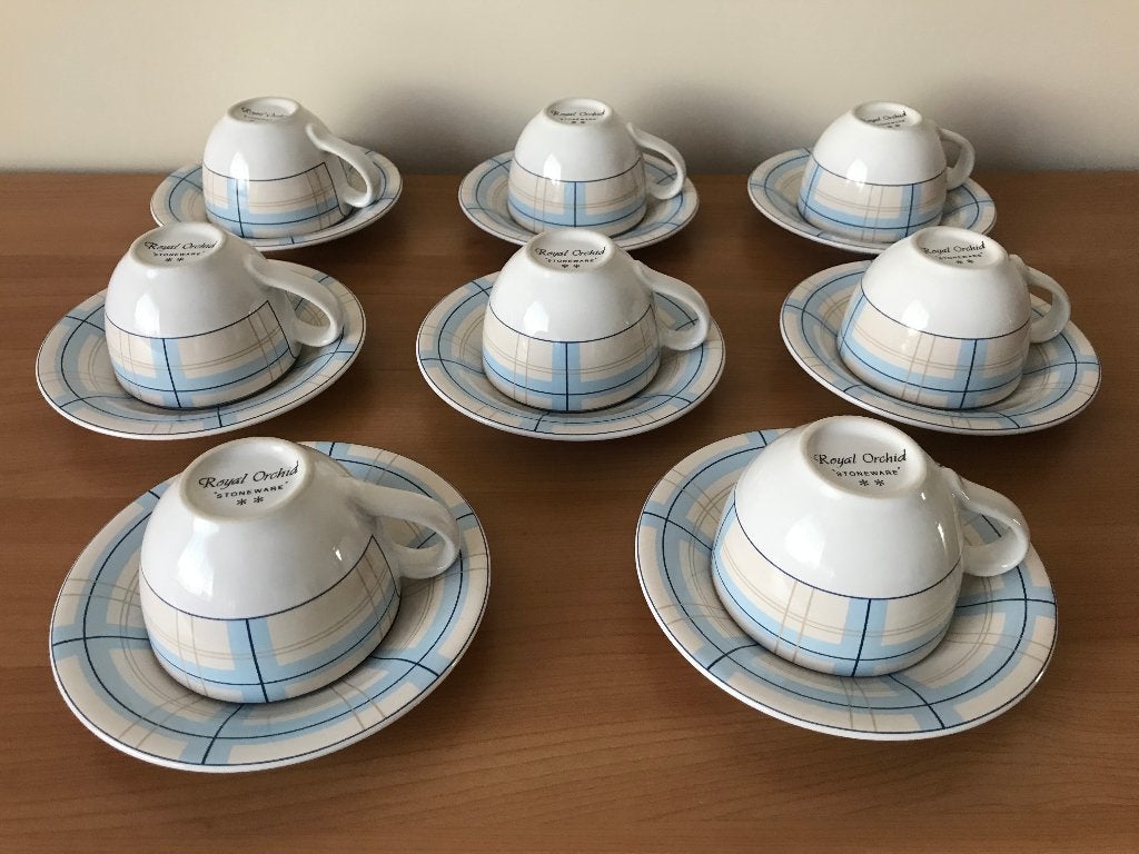 Tasses à café avec sous tasse / Neufs !!!, Enlèvement, Neuf, Porcelaine, Tasse(s) et/ou soucoupe(s)