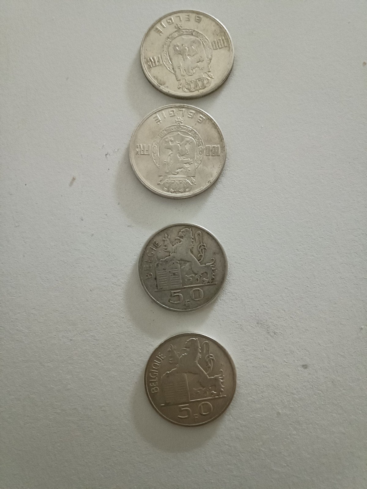 Oude munten, Postzegels en Munten, Ophalen