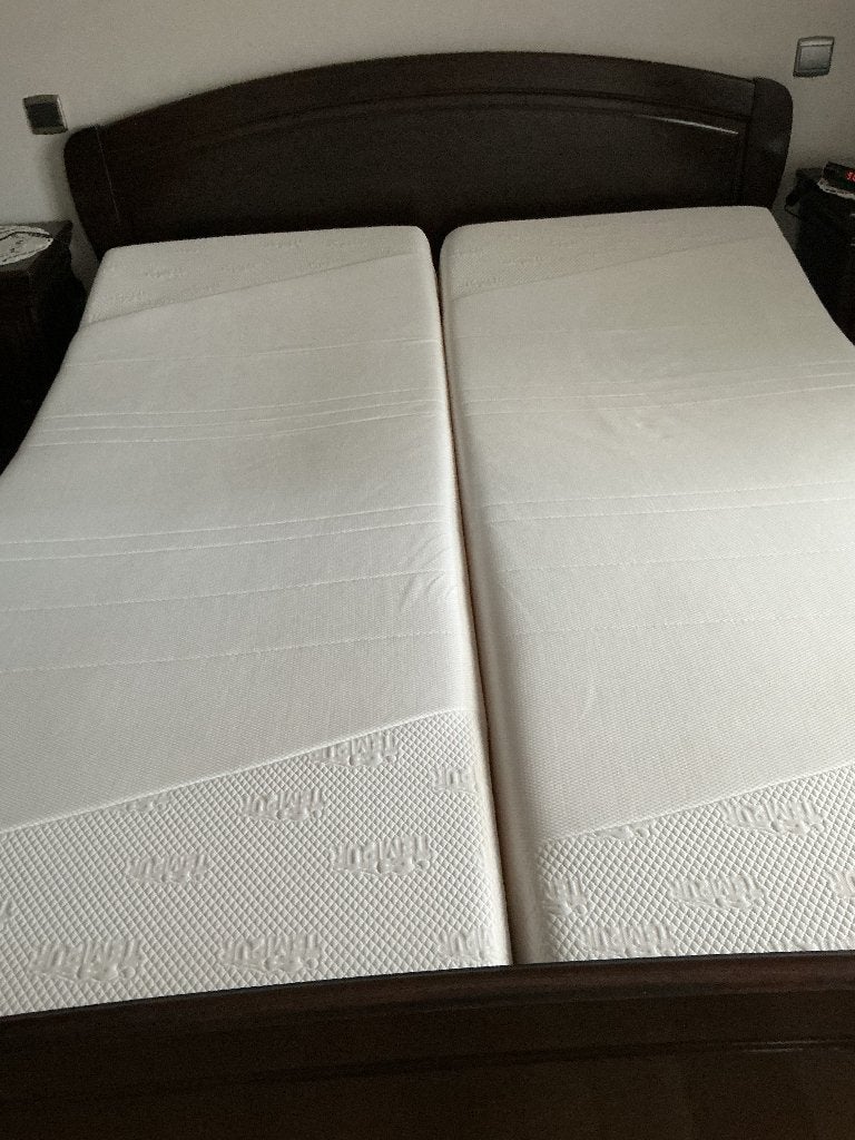 Bed meubel, Huis en Inrichting, Ophalen, Gebruikt, Tweepersoons, Bedbodem