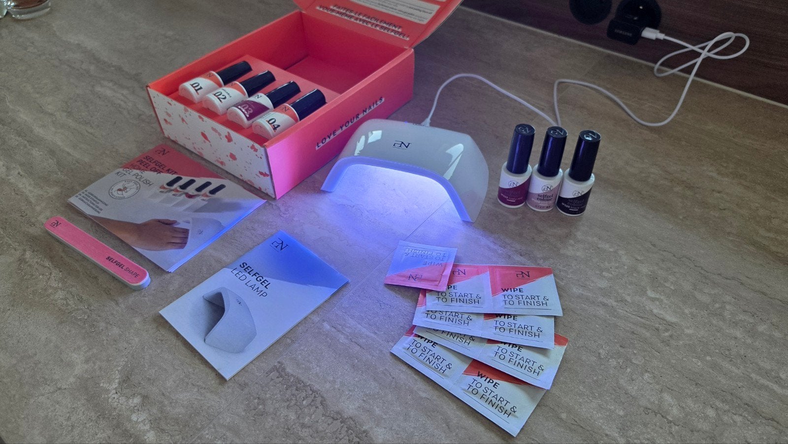 ProNails SelfGel Kit - Peel Off, Handtassen en Accessoires, Ophalen of Verzenden
