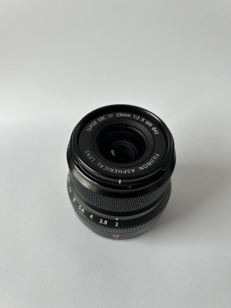 Fujinon XF23mmF2 R WR, Audio, Tv en Foto, Foto | Lenzen en Objectieven, Ophalen, Zo goed als nieuw, Standaardlens