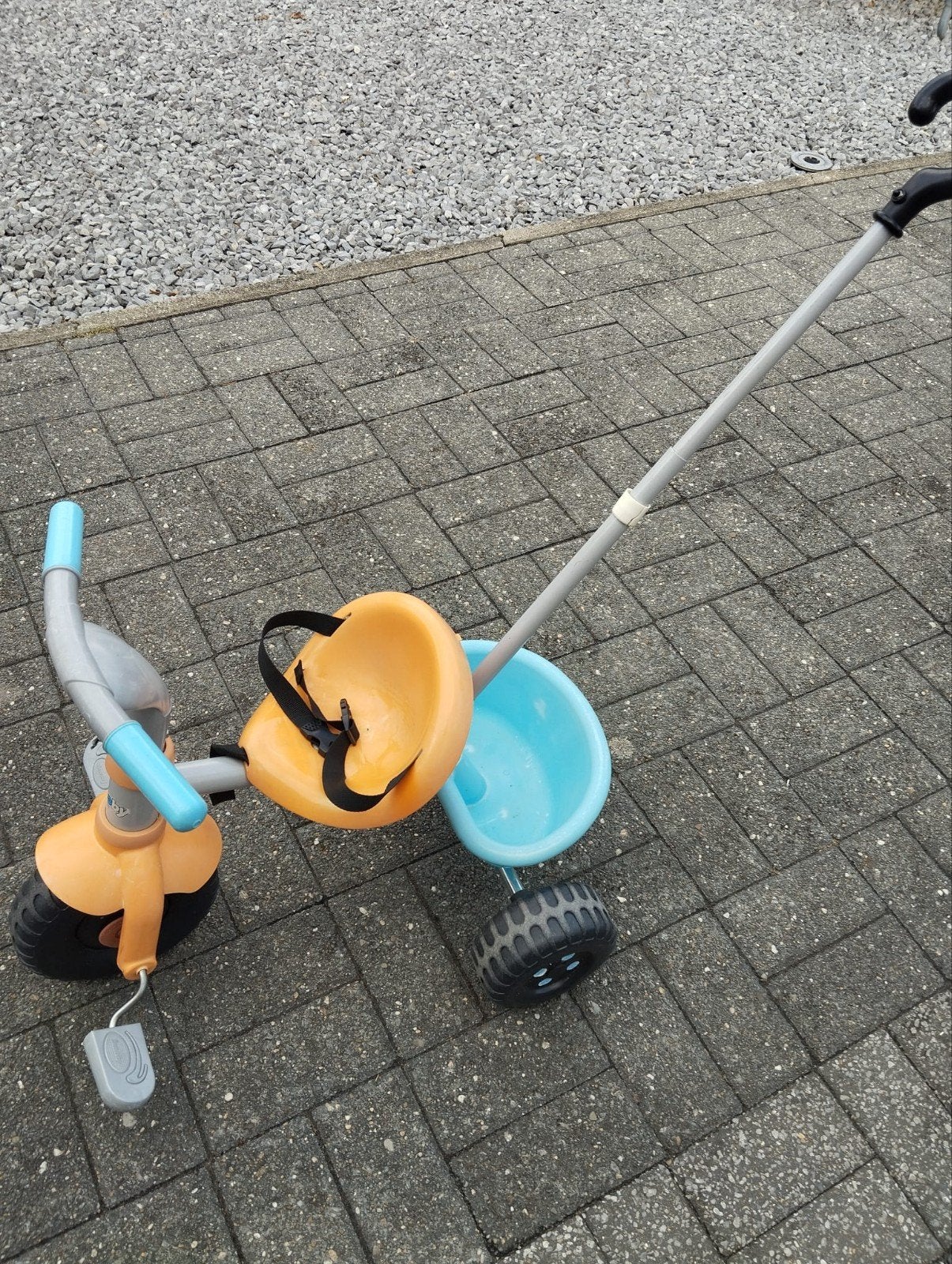 Driewieler, Fietsen en Brommers, Ophalen, Gebruikt, Smoby, Duwstang