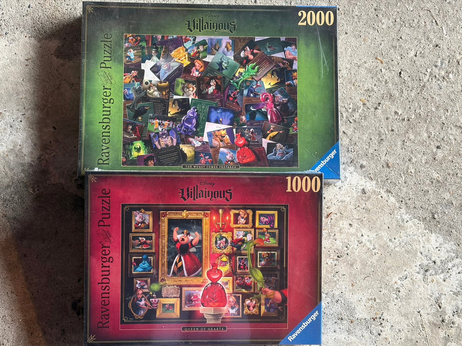 2 puzzels walt Disney, Enlèvement ou Envoi, 500 à 1500 pièces, Puzzle