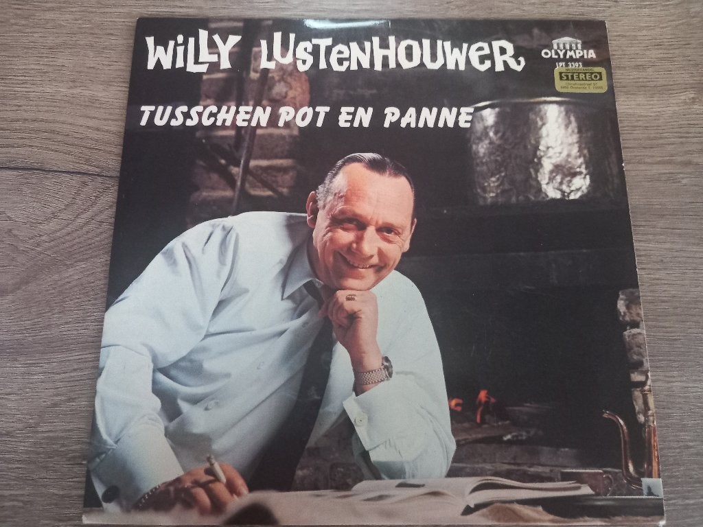 Vinyl LP Willy Lustenhouwer Tusschen Pot en Panne Brugge, Ophalen of Verzenden, 12 inch, Streekmuziek, LP