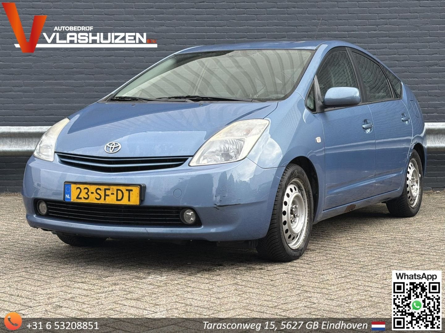 Toyota Prius 1.5 VVT-i, Automaat, Blauw, Bedrijf, Berline