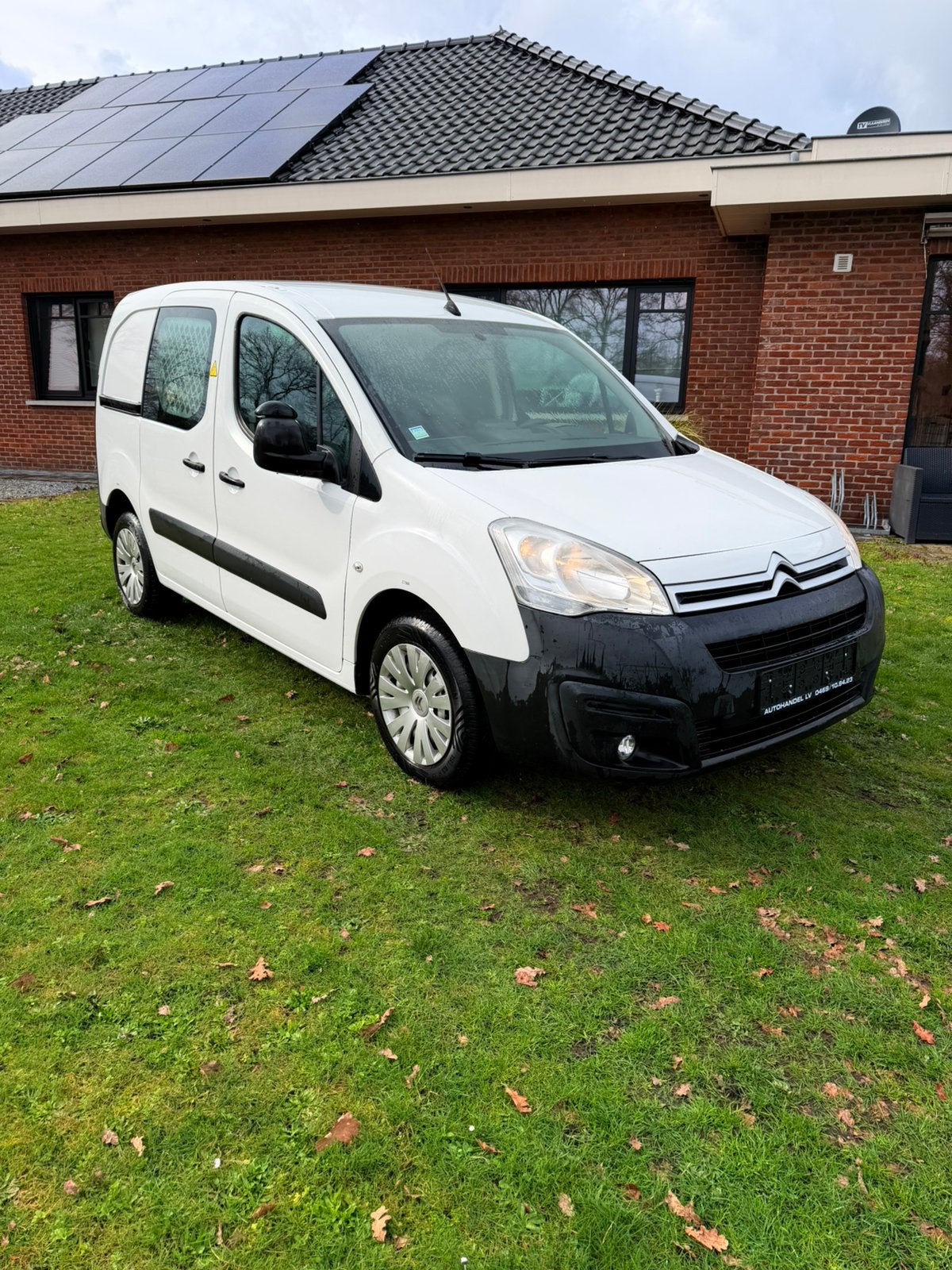 Citroen Berlingo*2-zit*86.000km*1.6diesel*Gekeurd, Stof, Citroën, 1600 cc, Bedrijf