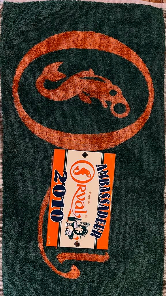 Plaque ambassadeur Orval 2010, Collections, Enlèvement ou Envoi, Comme neuf