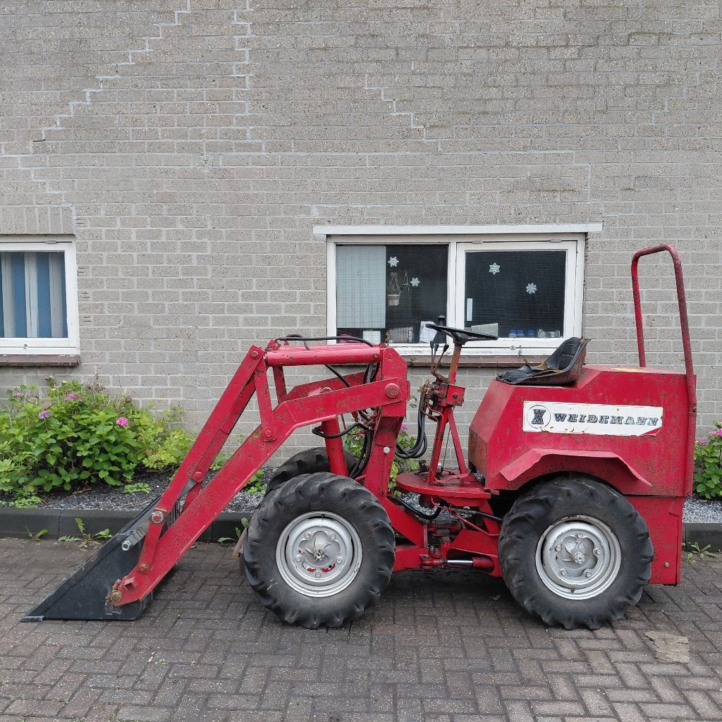 WEIDEMANN Minishovel shovel wiellader kniklader, Zakelijke goederen, Machines en Bouw | Kranen en Graafmachines, Wiellader of Shovel