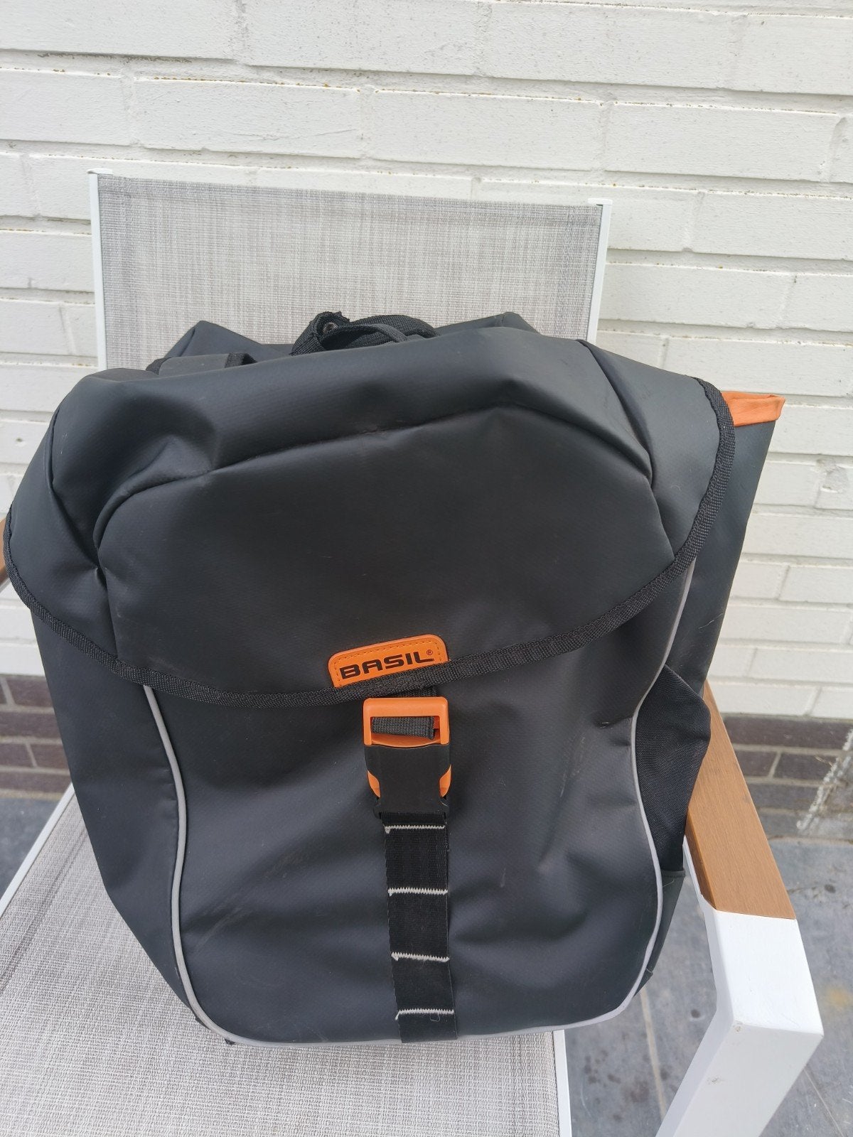 Dubbele fietstas Basil, Motoren, Accessoires | Koffers en Tassen, Ophalen
