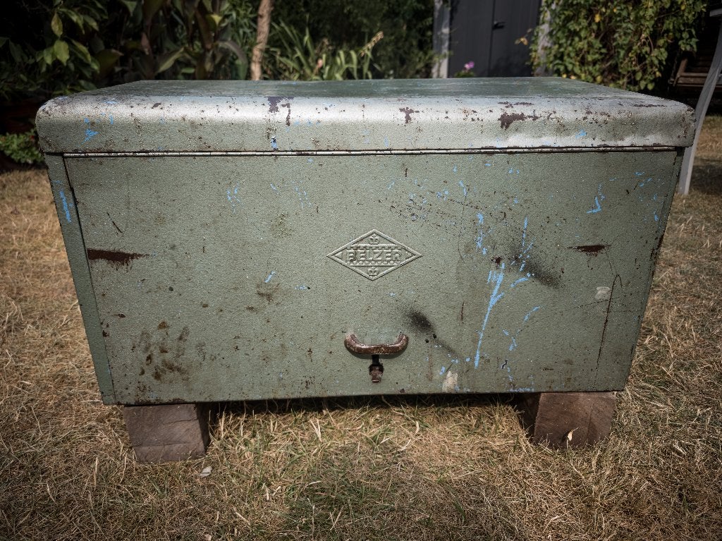 oude vintage Belzer werkbak, Bricolage & Construction, Enlèvement, Utilisé