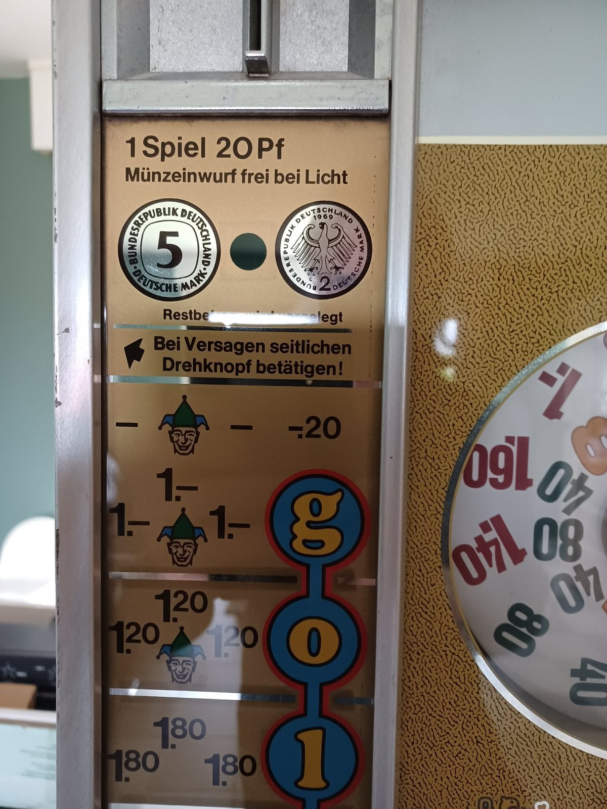 Te Koop: Duitse Gokkast (LEES BESCHRIJVING GOED), Ophalen, Zo goed als nieuw