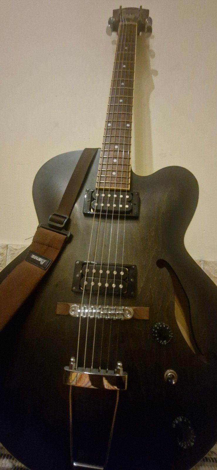 Ibanez AF55-TKF Artcore – Transparent Black Flat, Musique & Instruments, Enlèvement