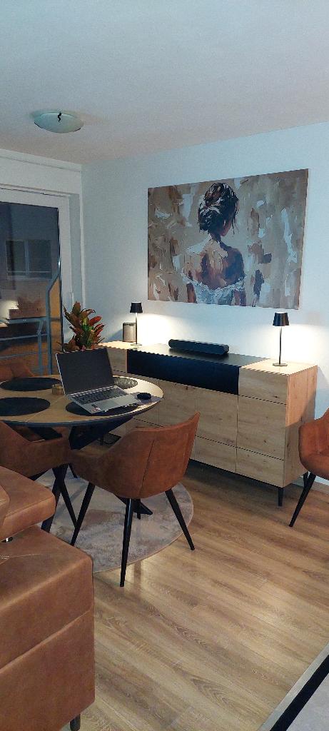 Table à manger extensible, Maison & Meubles, Neuf, 100 à 150 cm, Landelijk modern., Cinq personnes ou plus