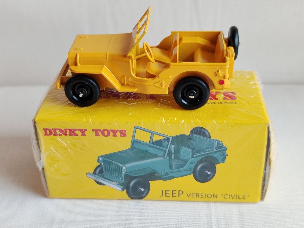 Dinky Atlas _ Jeep version civile _ ref. 24M., Enlèvement ou Envoi, Comme neuf, Voiture, Dinky Toys