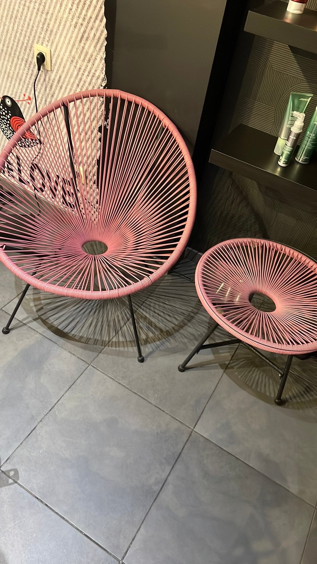 2 stoelen tafeltje, Enlèvement, Comme neuf