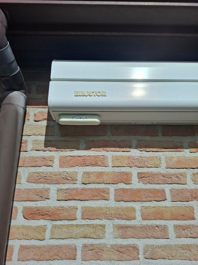 Zonne luifel Brustor 6m25 breedte, Enlèvement, Utilisé, Bande led, LED