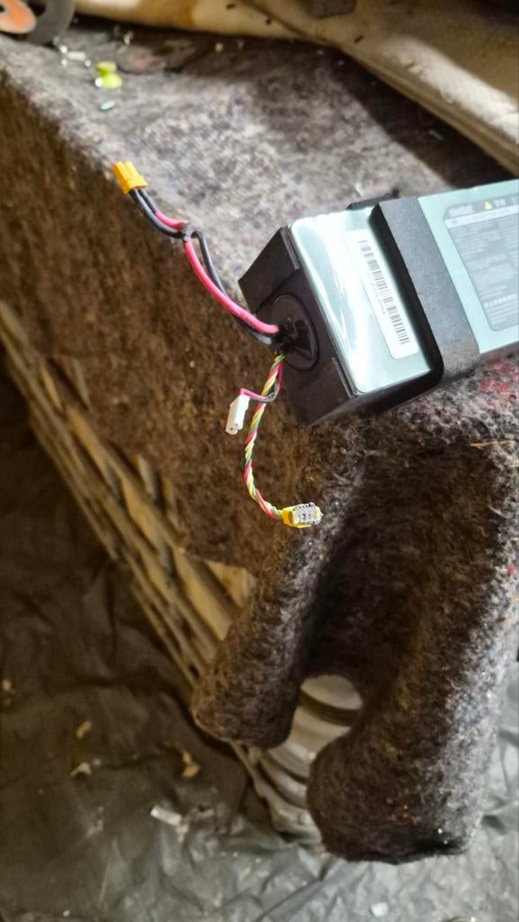 batterij voor step, Enlèvement