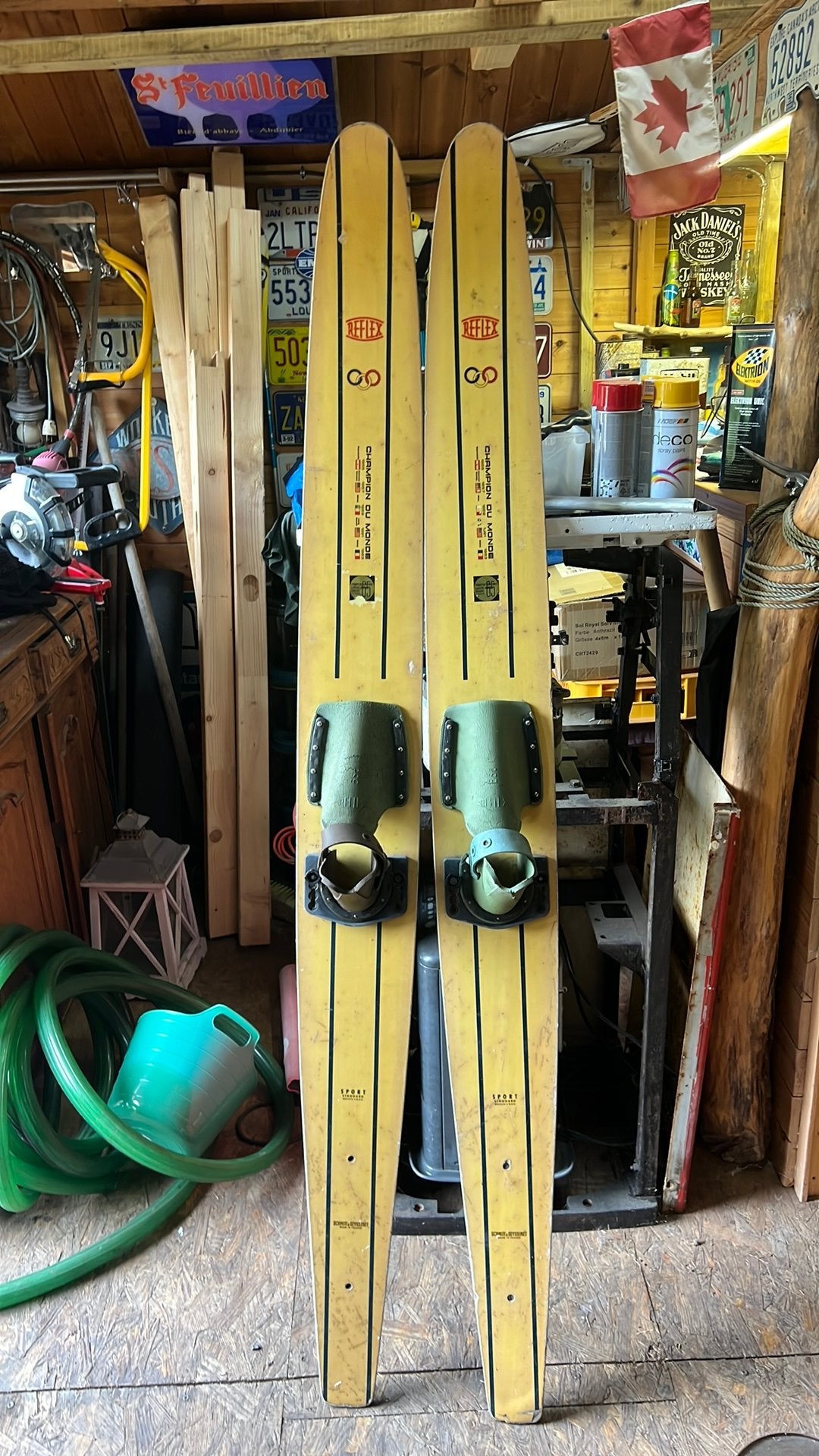 Skis nautiques vintage, Enlèvement, Comme neuf, Skis nautiques