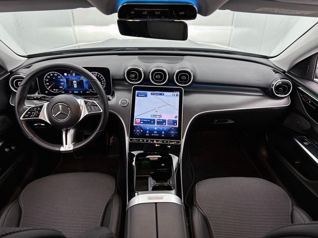 Mercedes-Benz C-Klasse 300 e Break Luxury Line | Trekhaak |, Autos, Argent ou Gris, Achat, 1800 kg, Euro 6