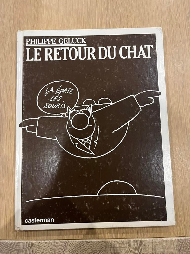 Philippe Geluck - Le retour du chat, Une BD, Enlèvement ou Envoi