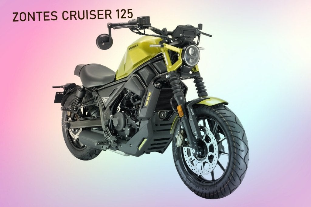ZONTES 125cc cruiser    GRANDIOZE WEEKACTIE, Nieuw, Chopper, Particulier, Handgeschakeld
