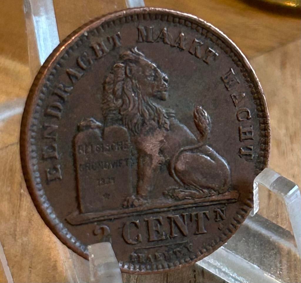 2 cents 1919 Albert 1 flamand, Enlèvement ou Envoi