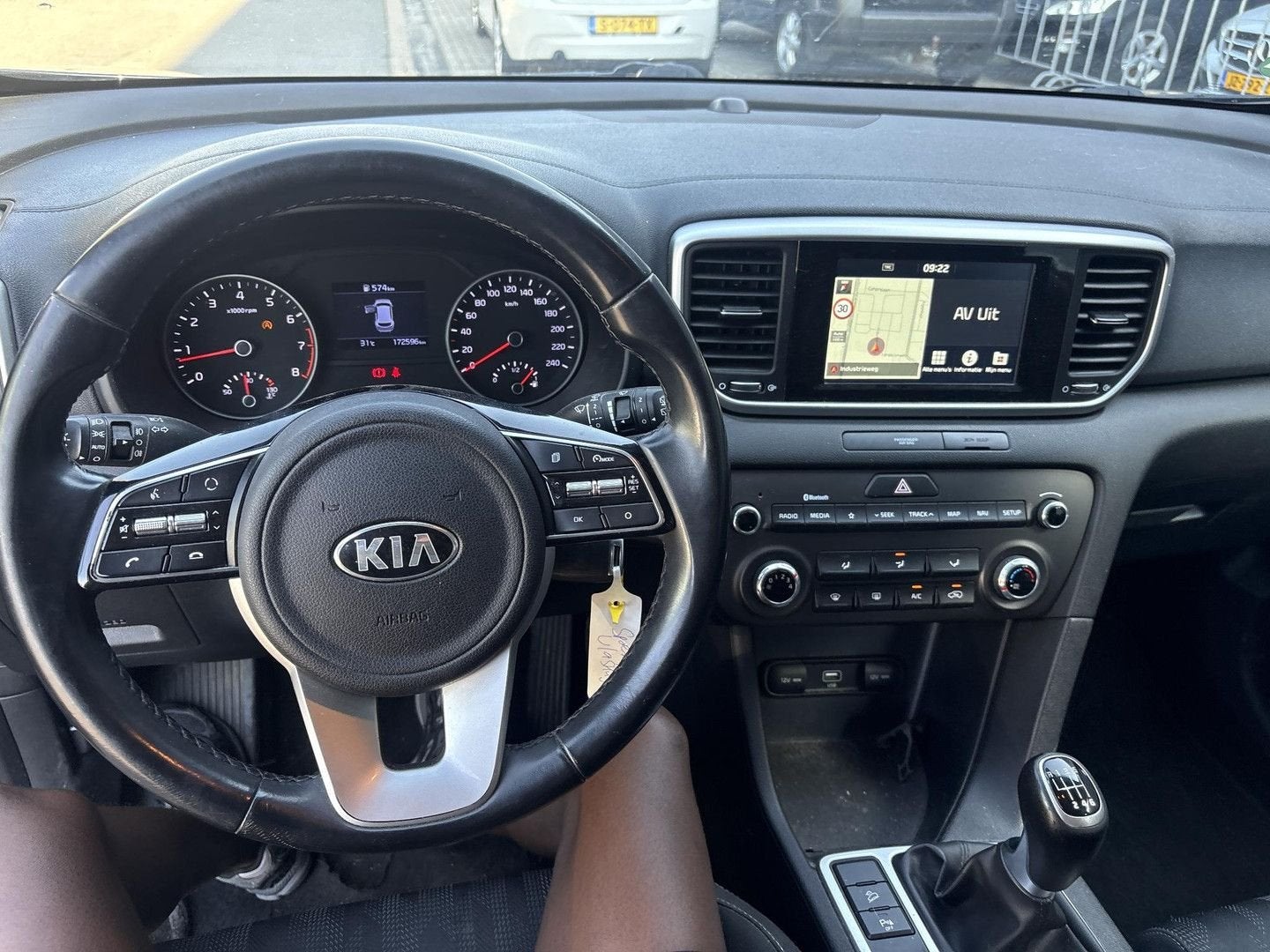 Kia Sportage 1.6 GDI DynamicLine, Electronic Stability Program (ESP), Zwart, Handgeschakeld, SUV of Terreinwagen