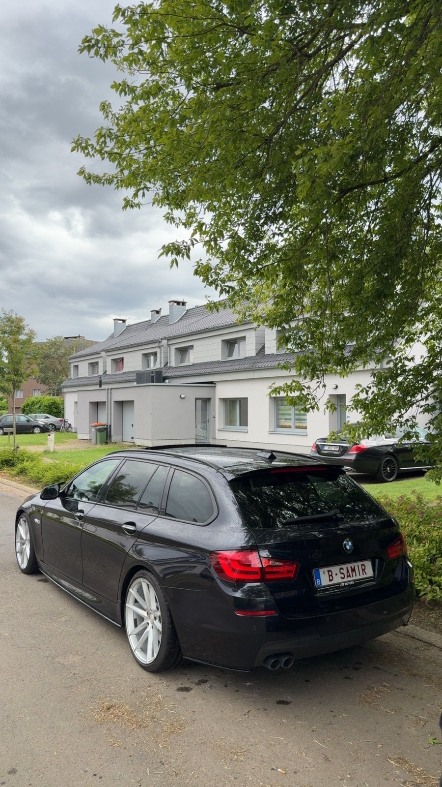 Ensemble M de la BMW 525d 2.0 218 ch 2011, Autos, BMW, Cuir, Euro 5, Carnet d'entretien, Noir