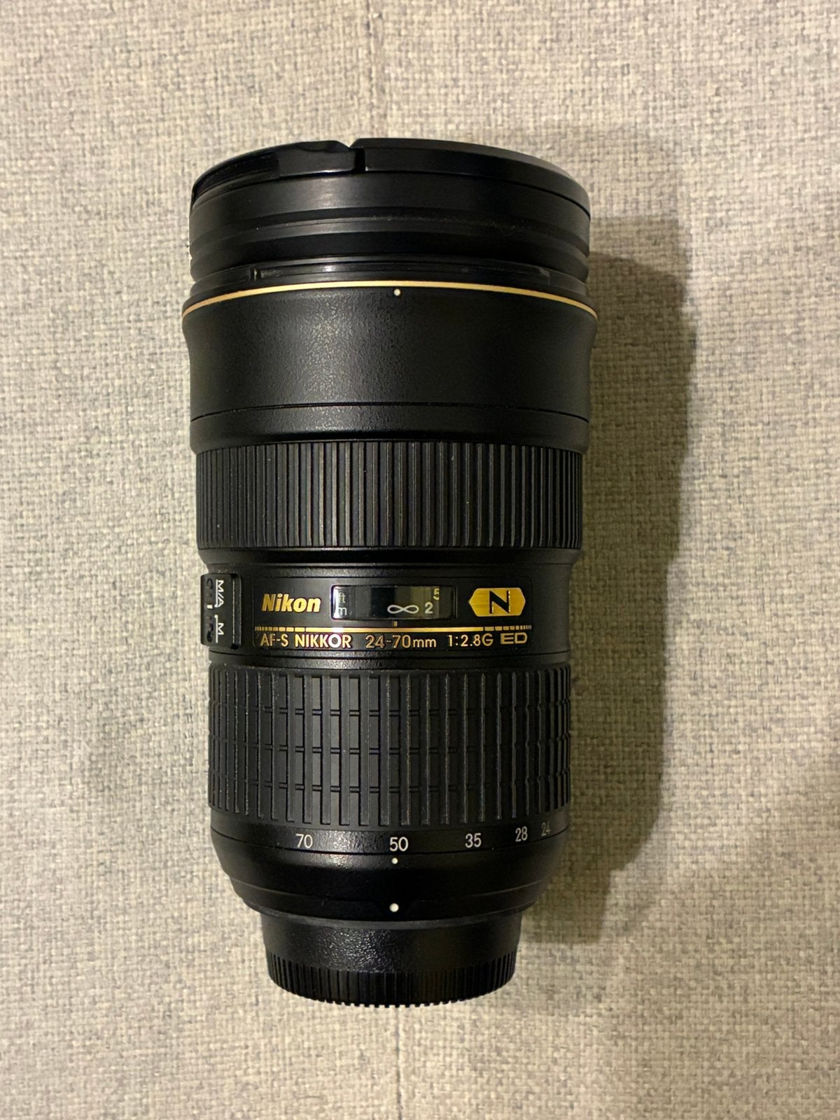 Nikon AFS 24-70mm 2.8, Audio, Tv en Foto, Foto | Lenzen en Objectieven, Ophalen, Gebruikt, Nikon, Nikon F-mount