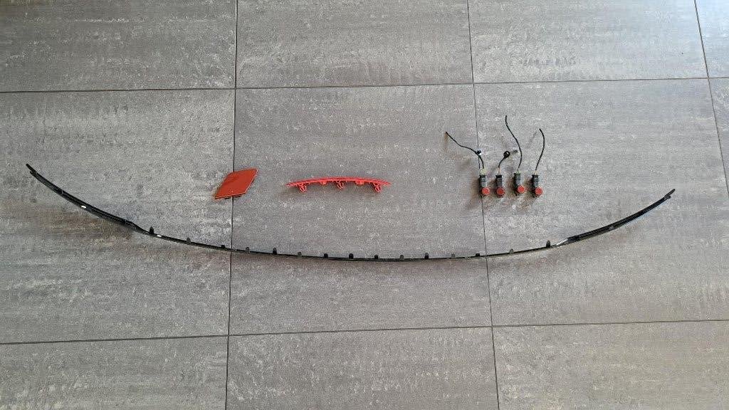 Onderdelen achterbumper BMW 4-serie F32/F33/F36 LCI, Gebruikt, Voor, Ophalen of Verzenden, Bumper