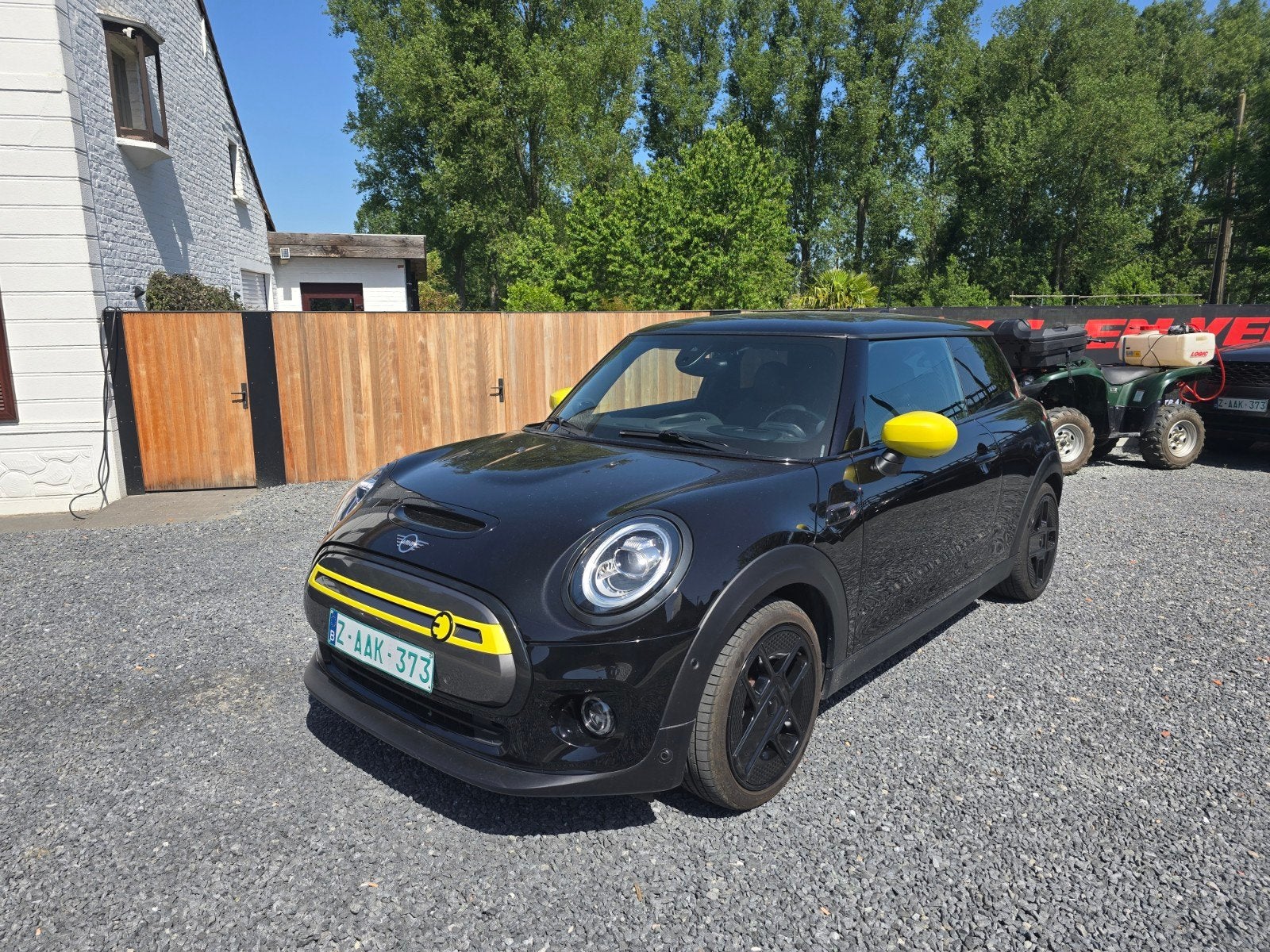 Mini cooper Se btw 32345km reeds gekeurd voor verkoop!!!, Voorwielaandrijving, 4 zetels, Zwart, Handgeschakeld