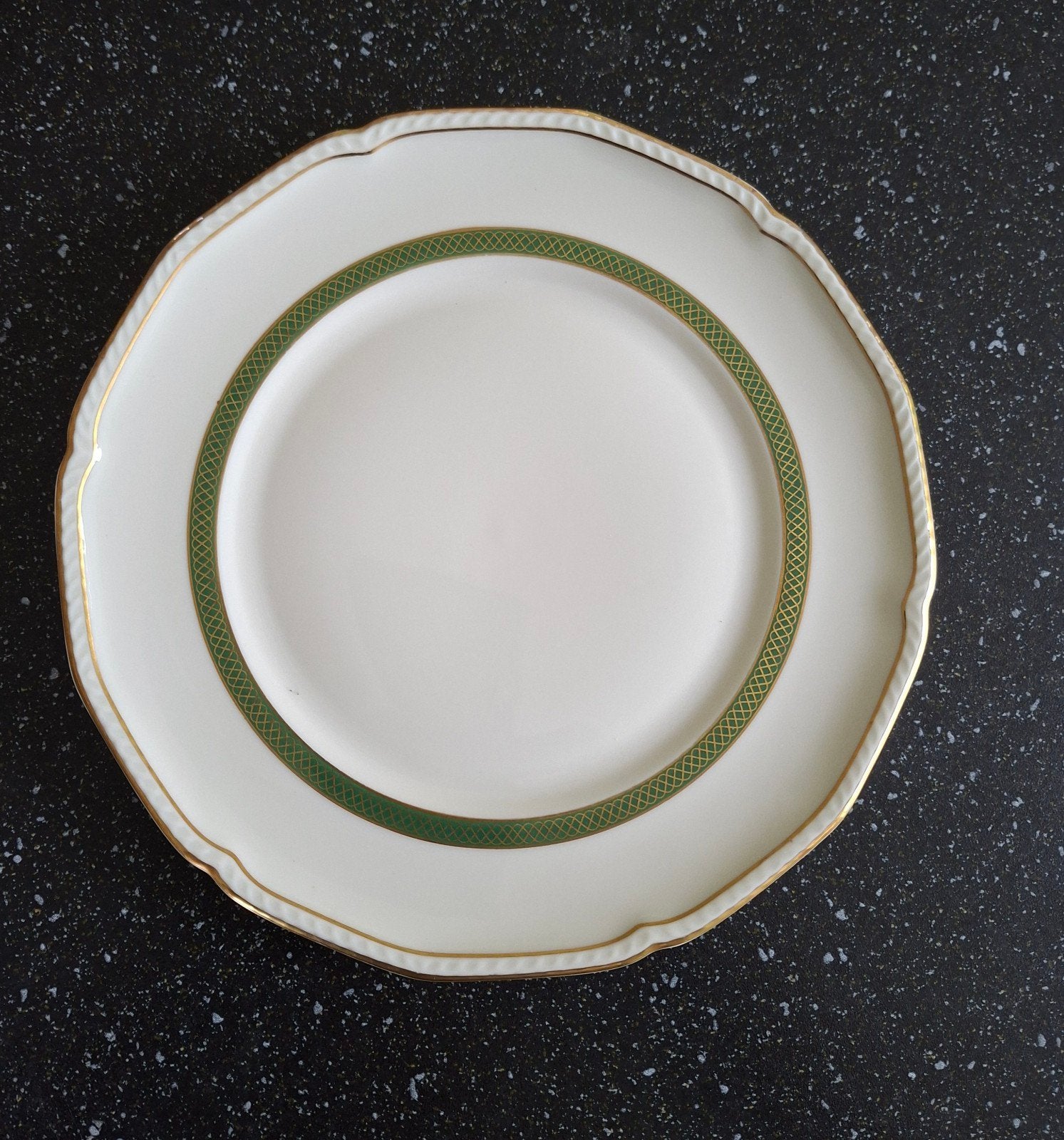 Bord Royal Tettau US zone 21 cm, Antiek en Kunst, Ophalen
