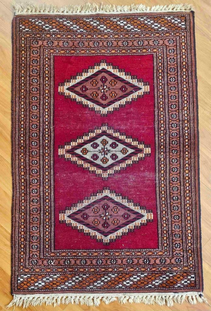 Tapijt 95/62 cm, Ophalen of Verzenden, Gebruikt, Bruin, Overige stijlen