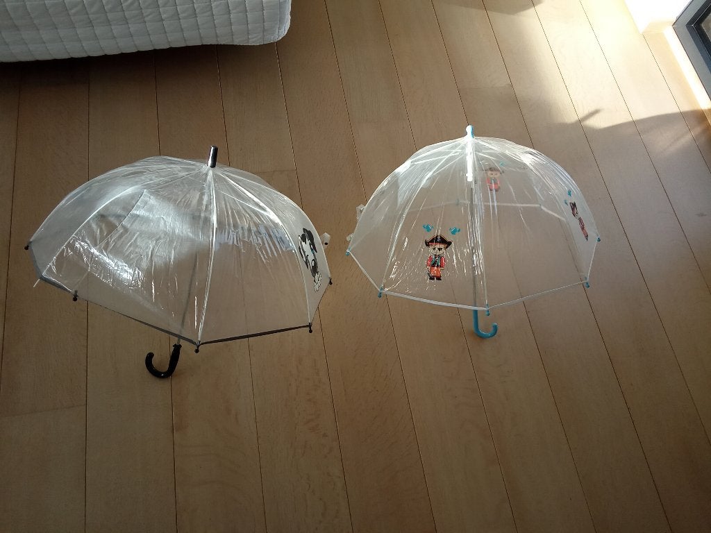 Parapluie pour enfant, Handtassen en Accessoires, Ophalen, Transparant, Gebruikt, Overige kleuren