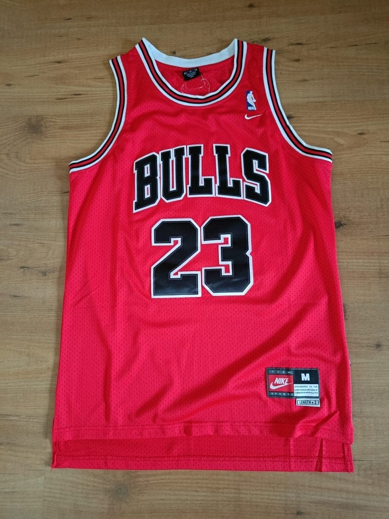 Michael Jordan #23 Chicago Bulls Nike Team Jersey –  Maat M, Ophalen of Verzenden, Zo goed als nieuw, Kleding