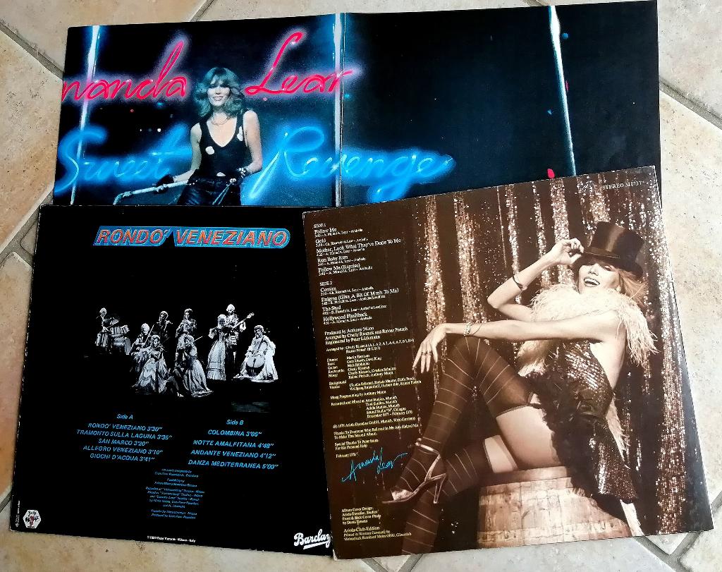 Lot Disques vinyles 33T Variété Internationale 1970/90, 12 pouces, Avec poster, Pop rock, Enlèvement ou Envoi