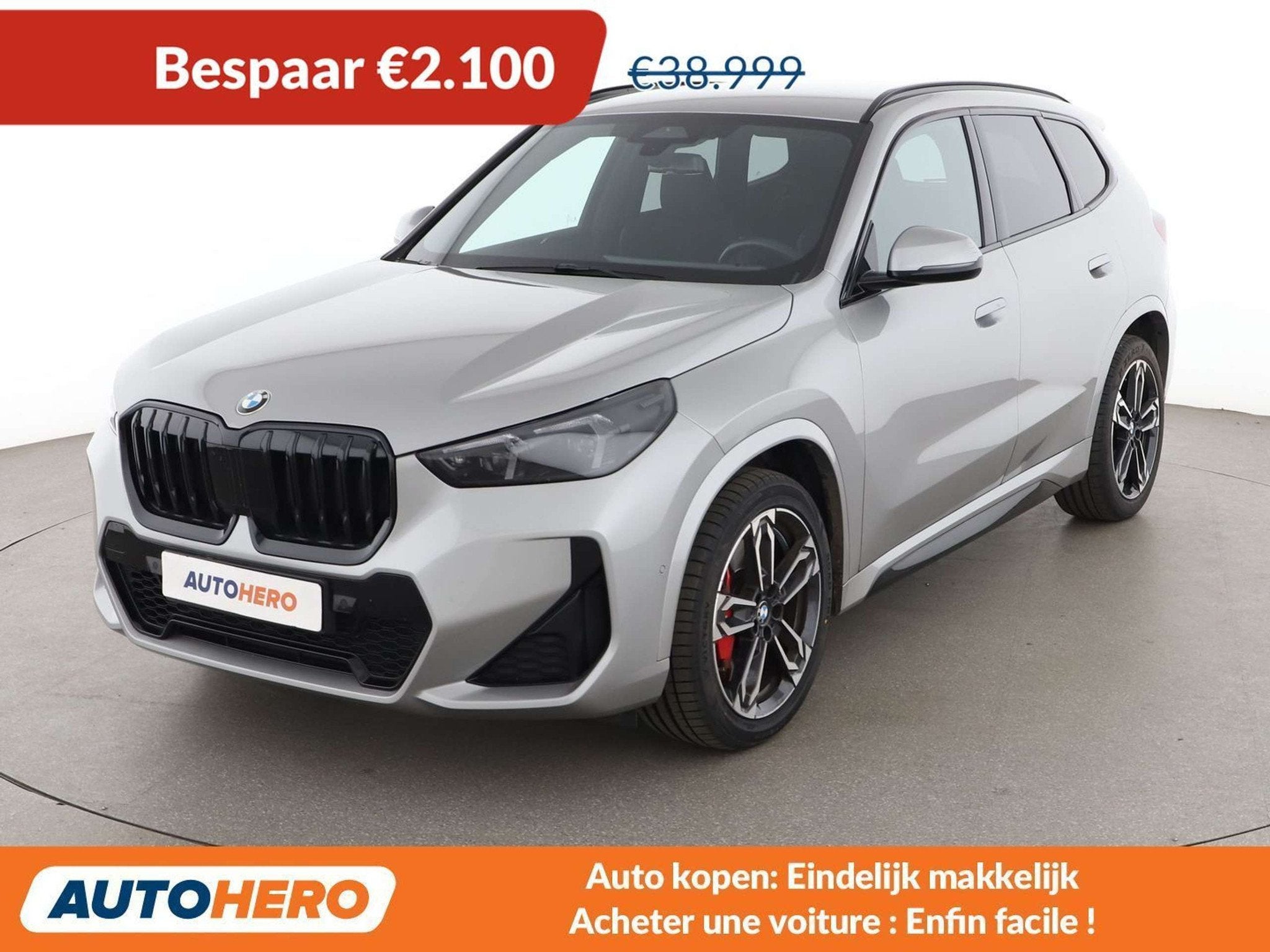 BMW X1 sDrive 18i M Sport (bj 2025, automaat), Auto's, Gebruikt, Zwart, 136 pk, 5 zetels